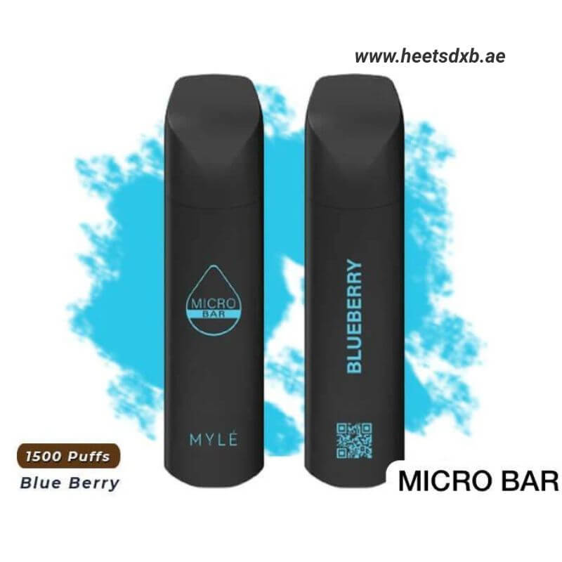 Myle Micro Bar 1500 puffs 2% (20mg) Disposable in Dubai Blueberry