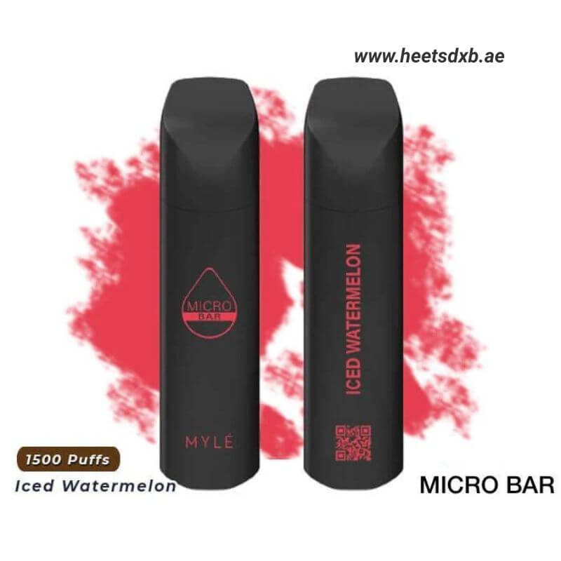 Myle Micro Bar 1500 puffs 2% (20mg) Disposable in Dubai Iced Watermelon