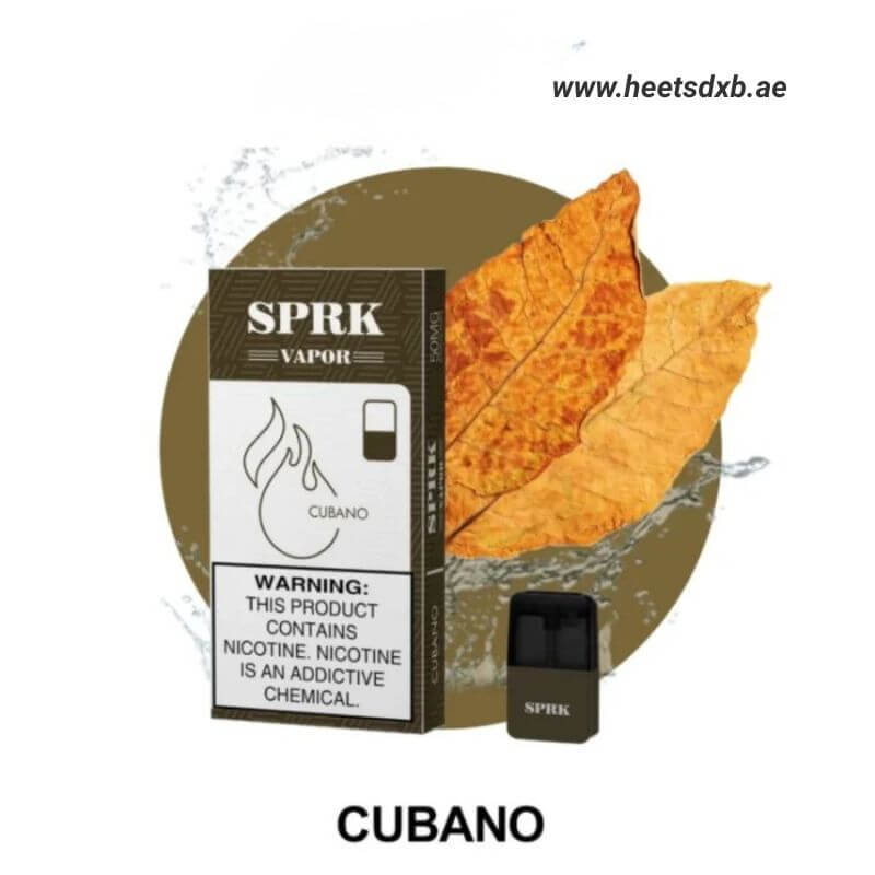 Myle V4 Compatible Pod SPRK VAPOR use for Myle V4 Device CUBANO