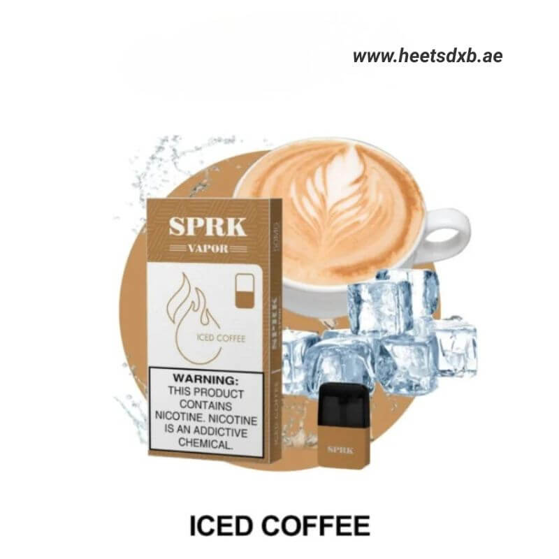 Myle V4 Compatible Pod SPRK VAPOR use for Myle V4 Device ICED COFFEE