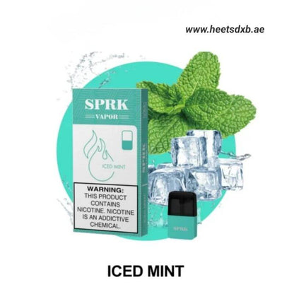 Myle V4 Compatible Pod SPRK VAPOR use for Myle V4 Device ICED MINT