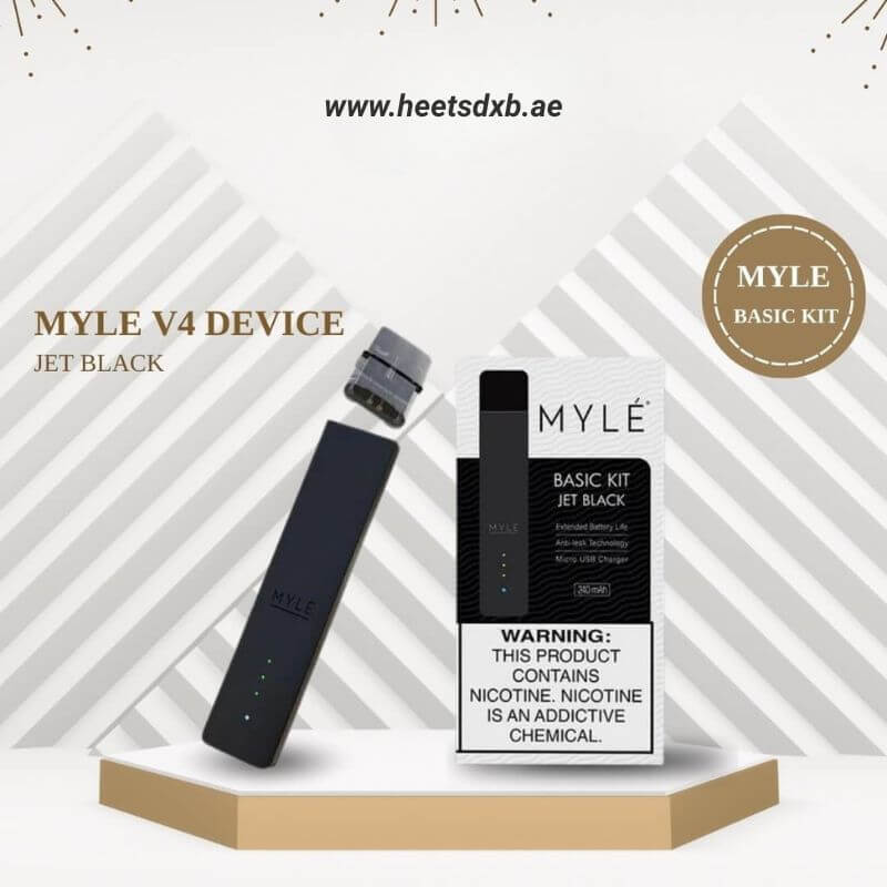 Myle V4 Device | Best Pod System In Dubai Jet Black
