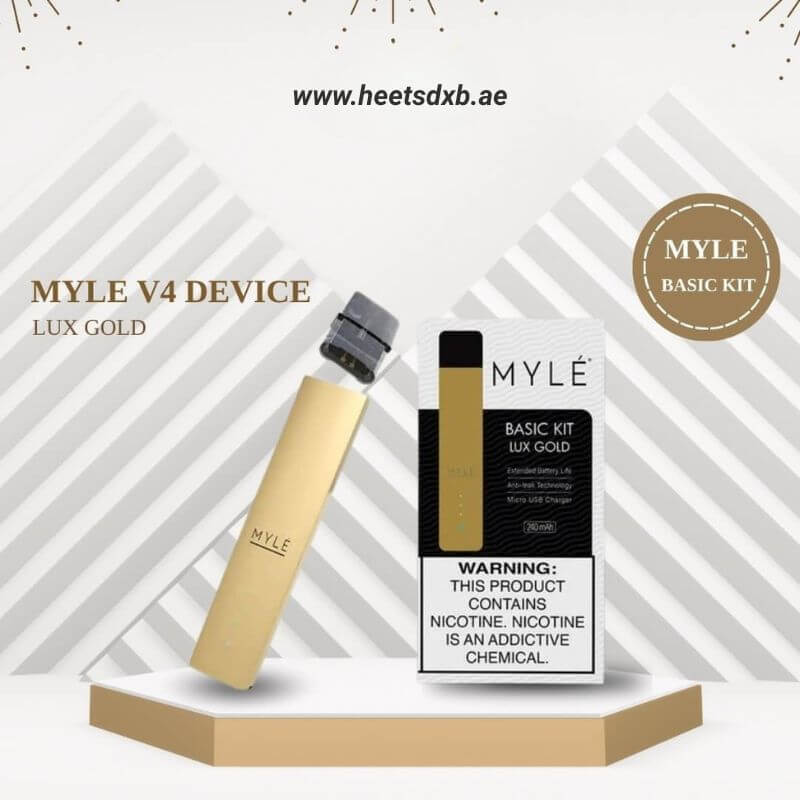 Myle V4 Device | Best Pod System In Dubai Lux Gold
