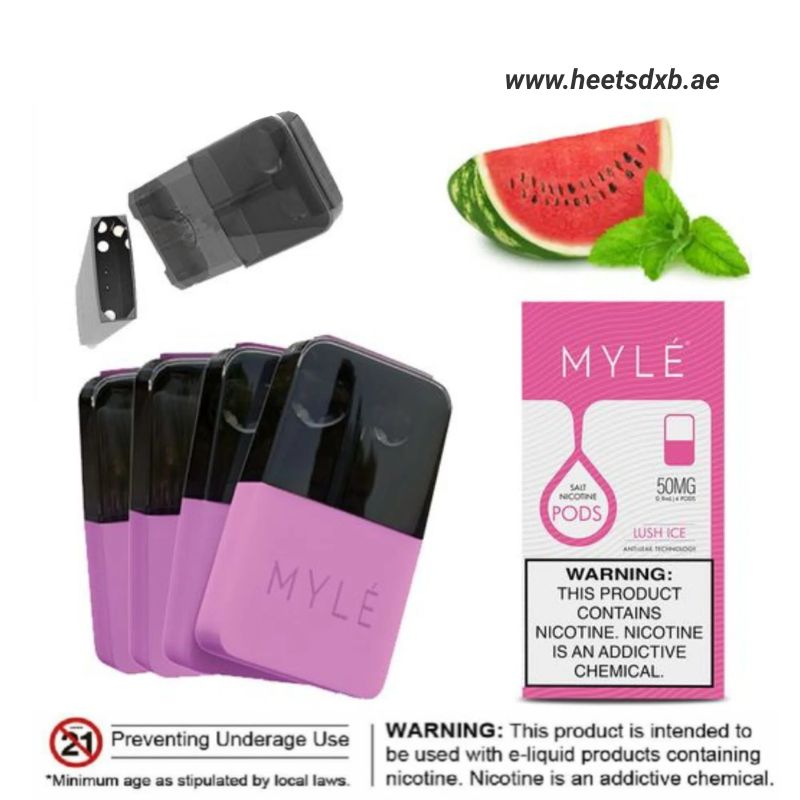 Myle V4 Pod Disposable Vape 50mg in Dubai Lush ICE