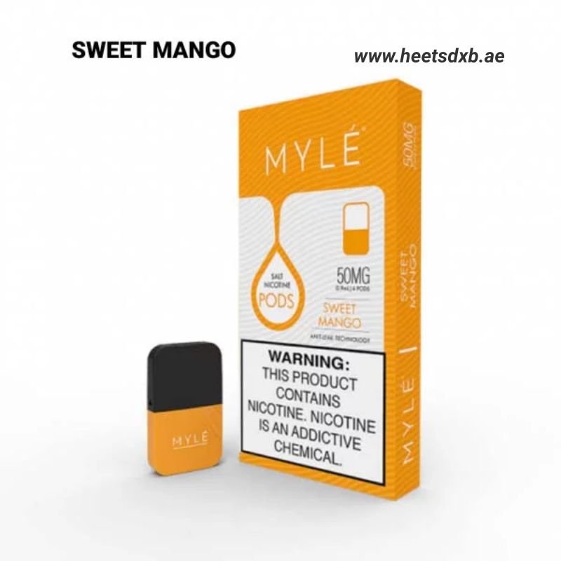 Myle V4 Pod Disposable Vape 50mg in Dubai Sweet Mango