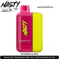 Nasty Bolt 50000 Puffs 50MG Nicotine Disposable Vape In Dubai