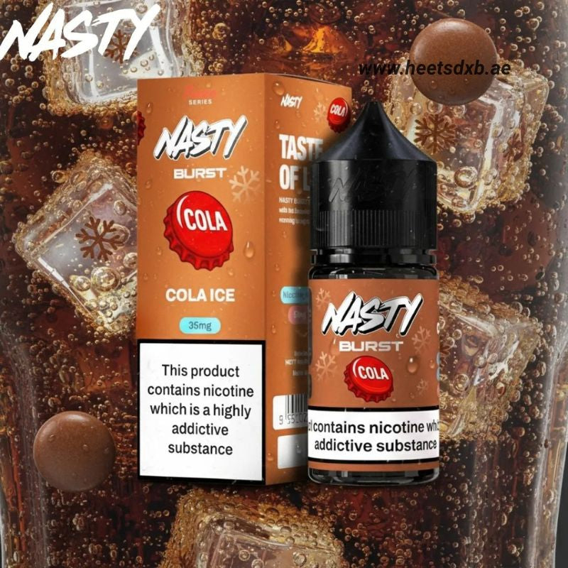Nasty Burst Salt E-liquid in Dubai Cola Ice
