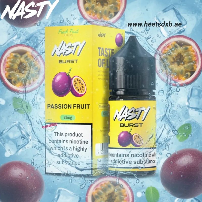 Nasty Burst Salt E-liquid in Dubai Passion Fruit

