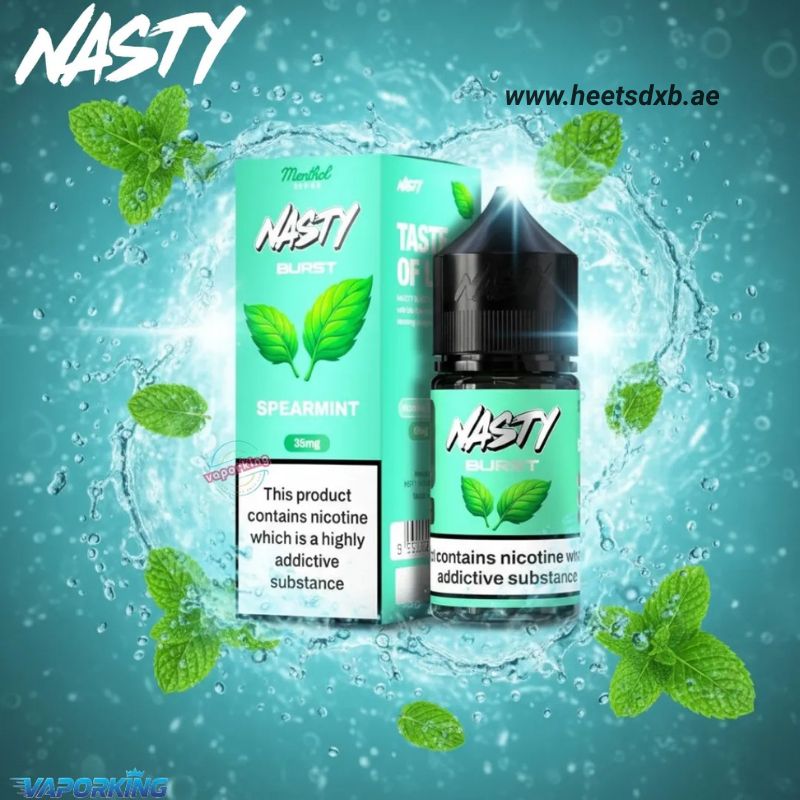 Nasty Burst Salt E-liquid in Dubai Spearmint
