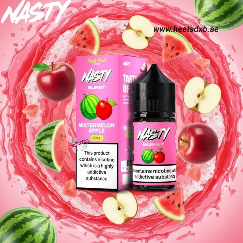 Nasty Burst Salt E-liquid in Dubai Watermelon Apple
