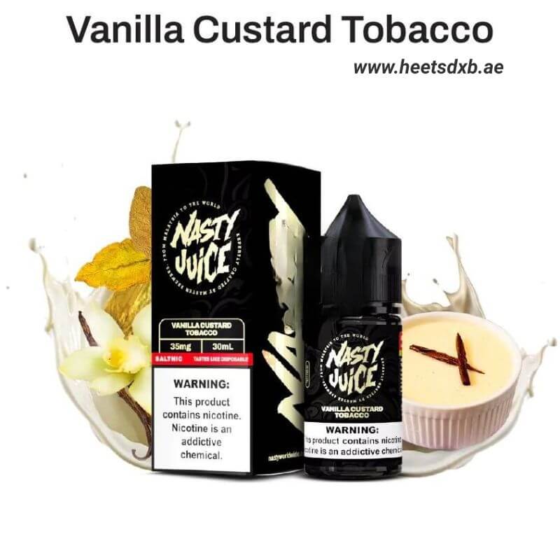 Nasty Smooth Series Salt 30ml in Dubai Vanilla Custard Tobacco
