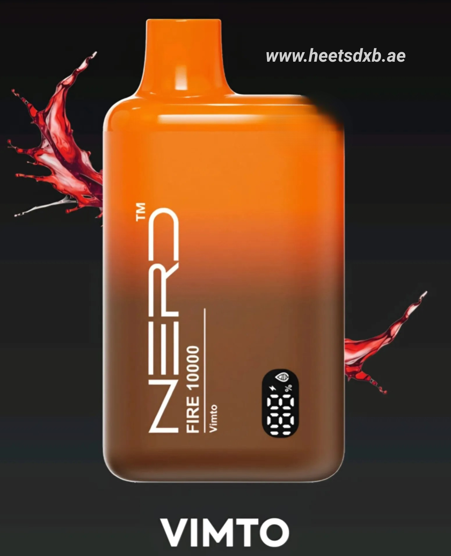 Nerd Fire 10000 Puffs 20mg Disposable Vape In Dubai Vimto