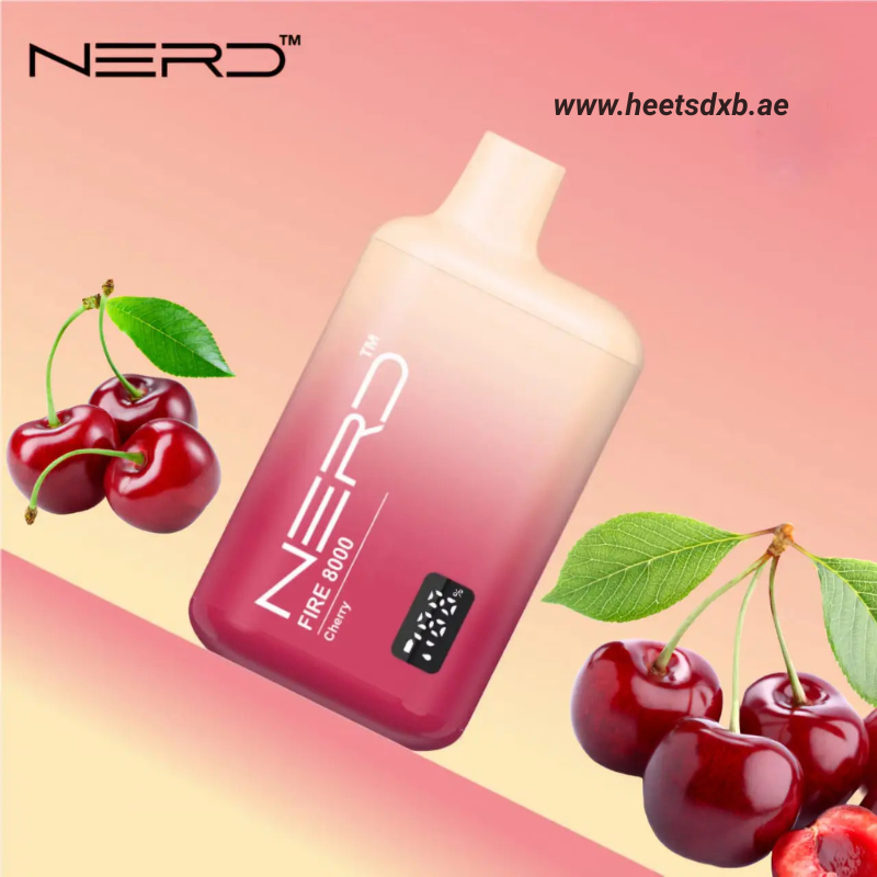 Nerd Fire 8000 Puffs Disposable Vape In Dubai Cherry