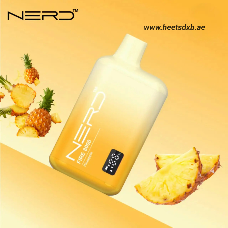Nerd Fire 8000 Puffs Disposable Vape In Dubai Pineapple