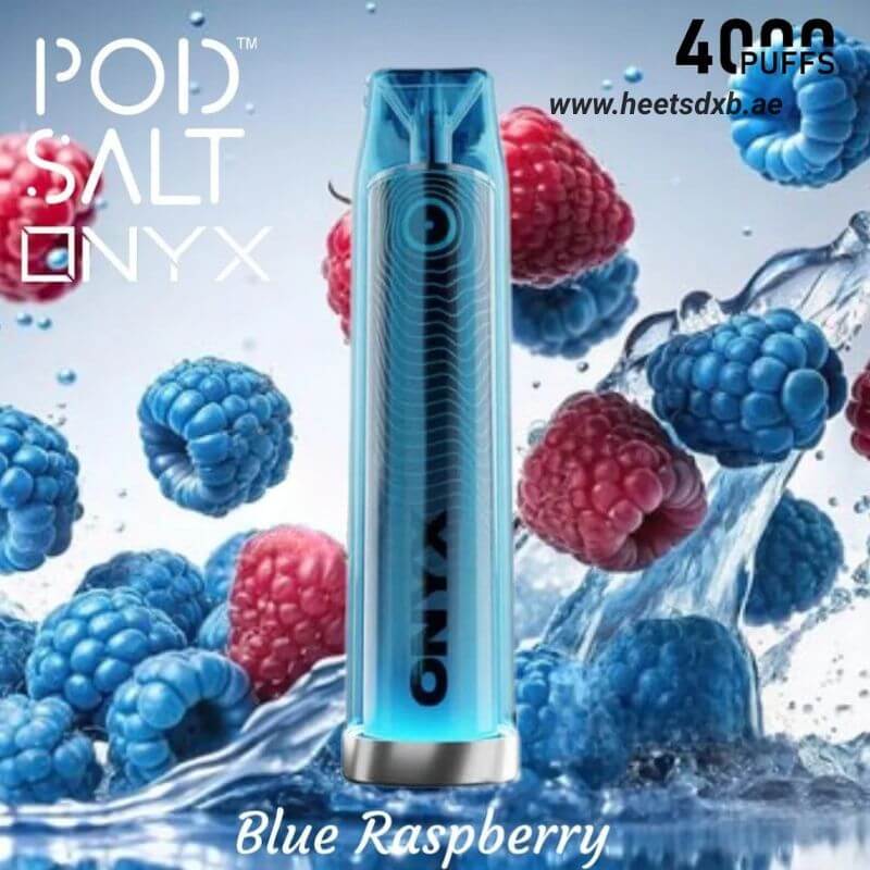 POD SALT ONYX 4000 Puffs 20MG Disposable Vape in Dubai Blue Raspberry