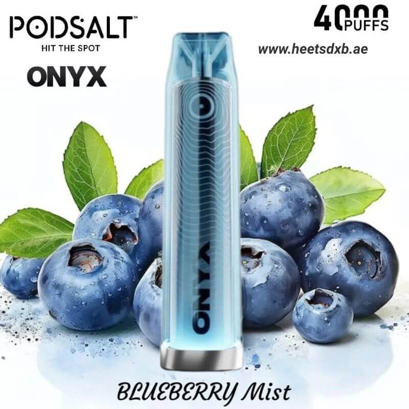 POD SALT ONYX 4000 Puffs 20MG Disposable Vape in Dubai Blueberry Mist