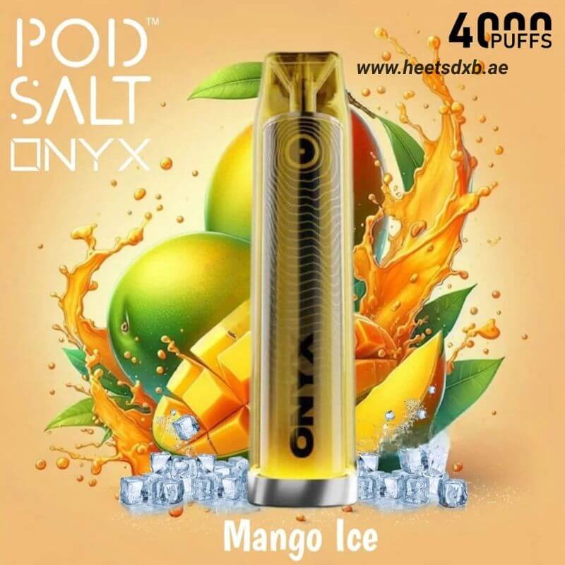 POD SALT ONYX 4000 Puffs 20MG Disposable Vape in Dubai Monge Ice