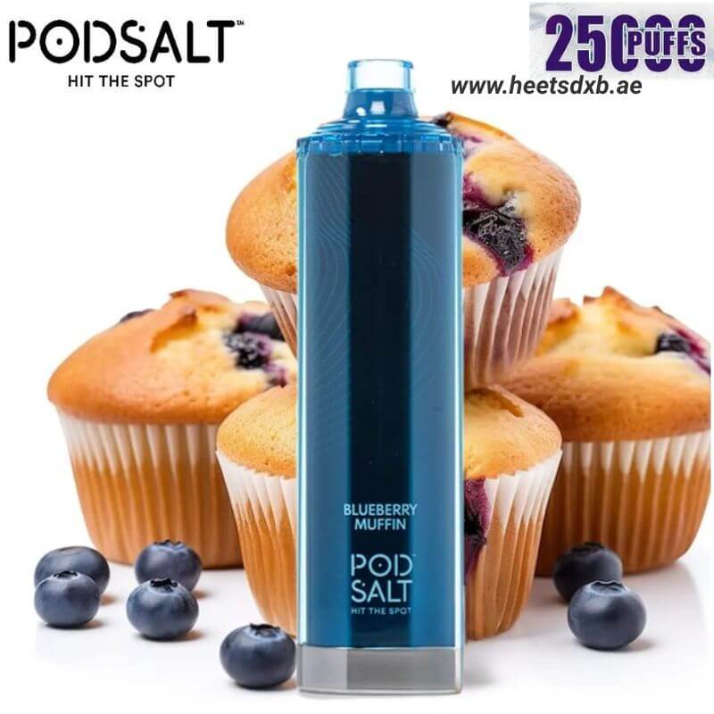 POD SALT Onyx Cloud 25000 Puffs 5MG Nicotine in Dubai Blueberry Muffin
