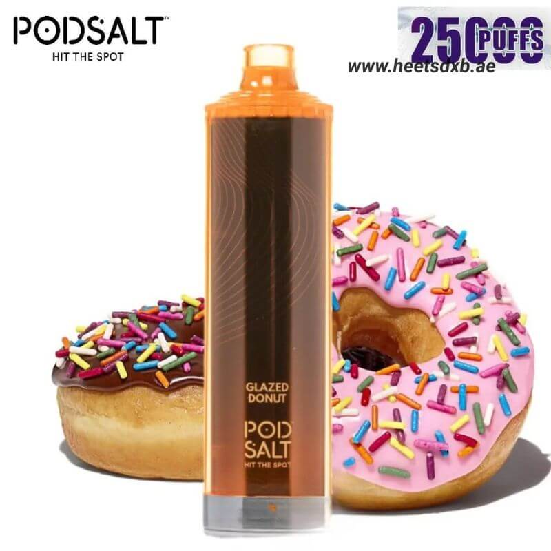 POD SALT Onyx Cloud 25000 Puffs 5MG Nicotine in Dubai Glazed Donuts
