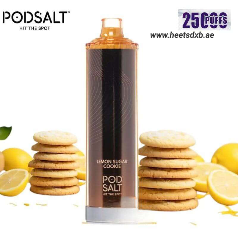 POD SALT Onyx Cloud 25000 Puffs 5MG Nicotine in Dubai Lemon Sugar Cookie
