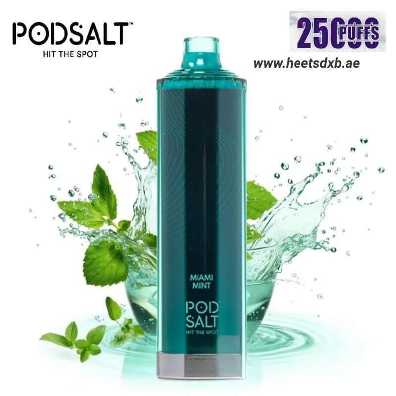 POD SALT Onyx Cloud 25000 Puffs 5MG Nicotine in Dubai Miami Mint
