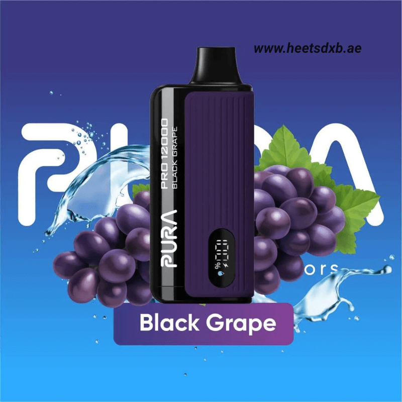 PURA Pro 12000 Puffs Disposable Vape in Dubai Black Grape
