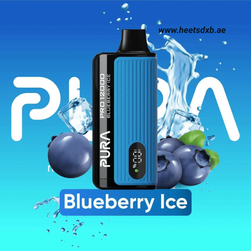 PURA Pro 12000 Puffs Disposable Vape in Dubai Blueberry Ice
