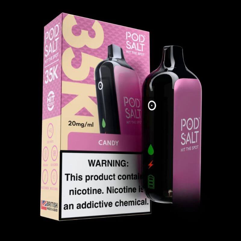 Pod Salt 35000 puffs 20MG Nicotine Disposable Vape In Dubai Candy