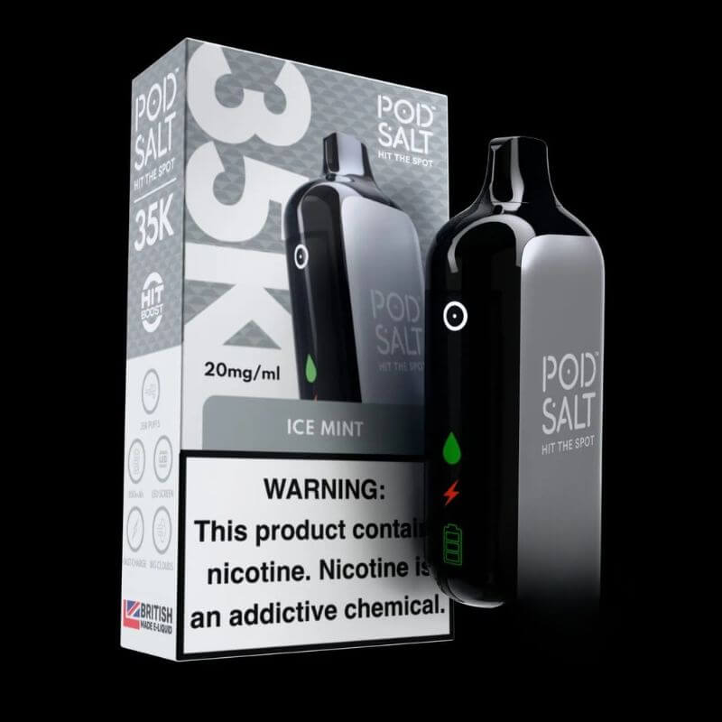 Pod Salt 35000 puffs 20MG Nicotine Disposable Vape In Dubai Ice Mint