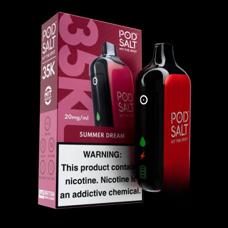 Pod Salt 35000 puffs 20MG Nicotine Disposable Vape In Dubai Summer Dream