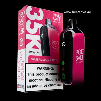 Pod Salt 35K 20MG Nicotine Disposable Vape Watermelon Breeze