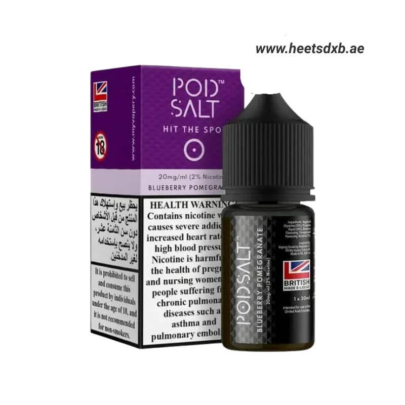 Pod Salt Core Salt Nicotine 20MG 30ML E-Juice in Dubai Blueberry Pomegranate