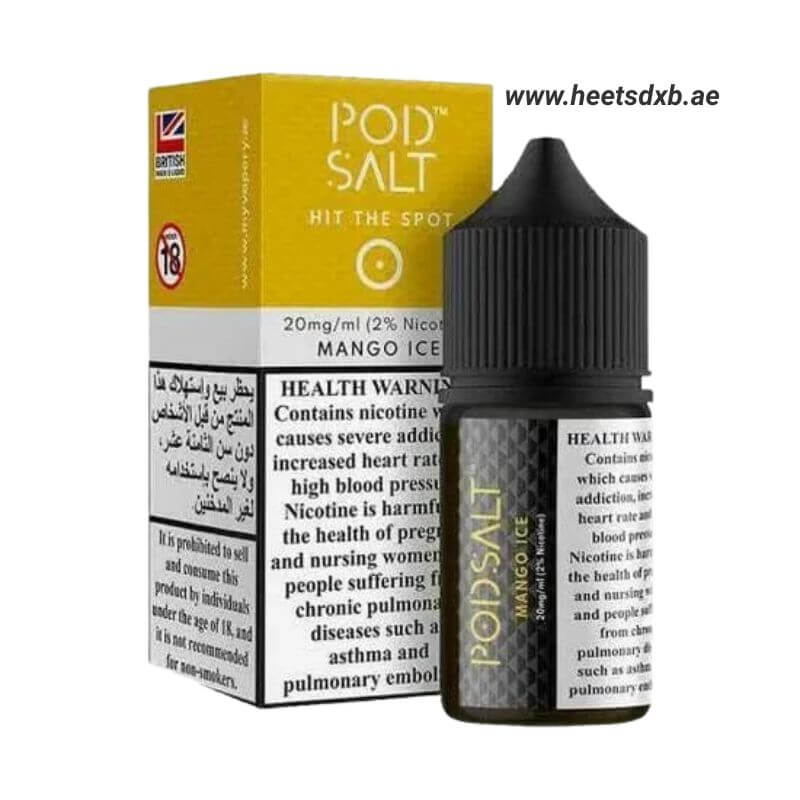 Pod Salt Core Salt Nicotine 20MG 30ML E-Juice in Dubai Mango Ice