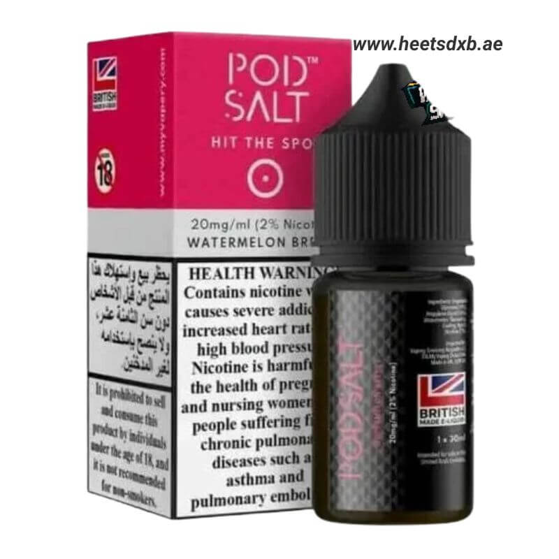 Pod Salt Core Salt Nicotine 20MG 30ML E-Juice in Dubai Watermelon Breeze