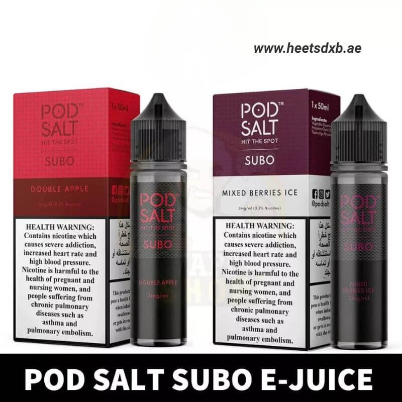 Pod Salt Subo 3MG 50ML E-Juice in Dubai 