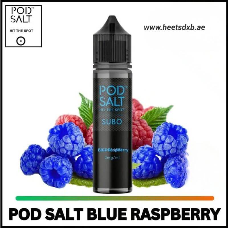 Pod Salt Subo 3MG 50ML E-Juice in Dubai  Blue Raspberry
