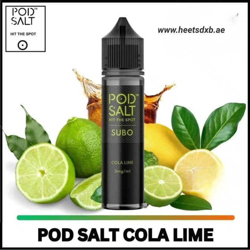 Pod Salt Subo 3MG 50ML E-Juice in Dubai Cola Lime
