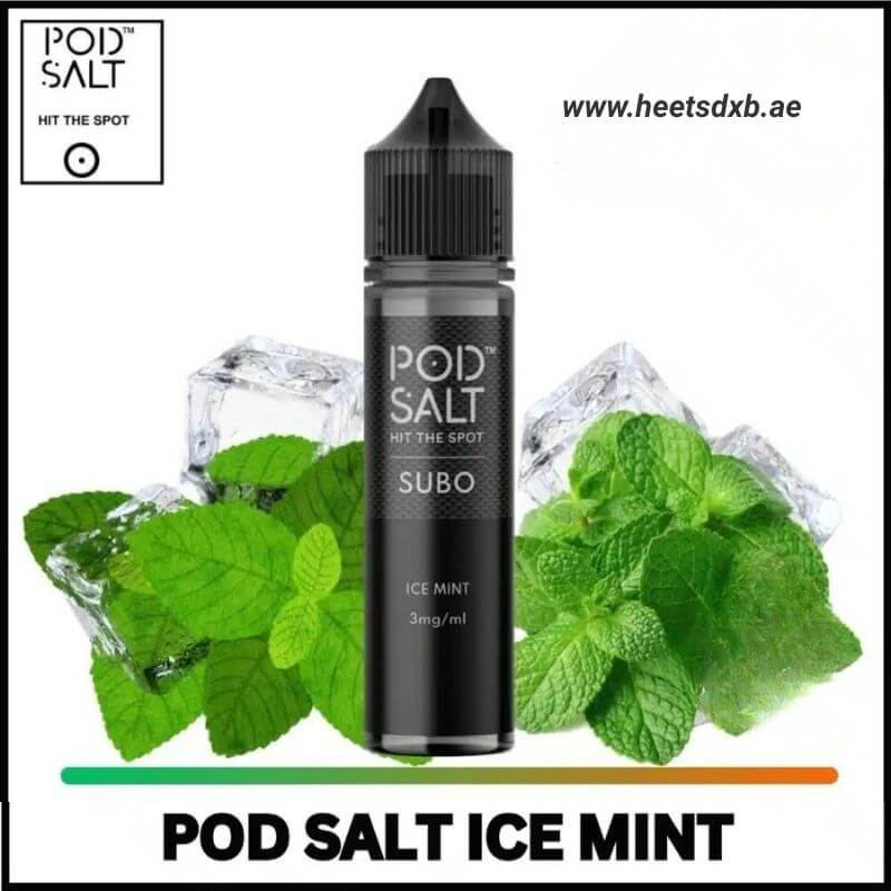 Pod Salt Subo 3MG 50ML E-Juice in Dubai Ice Mint
