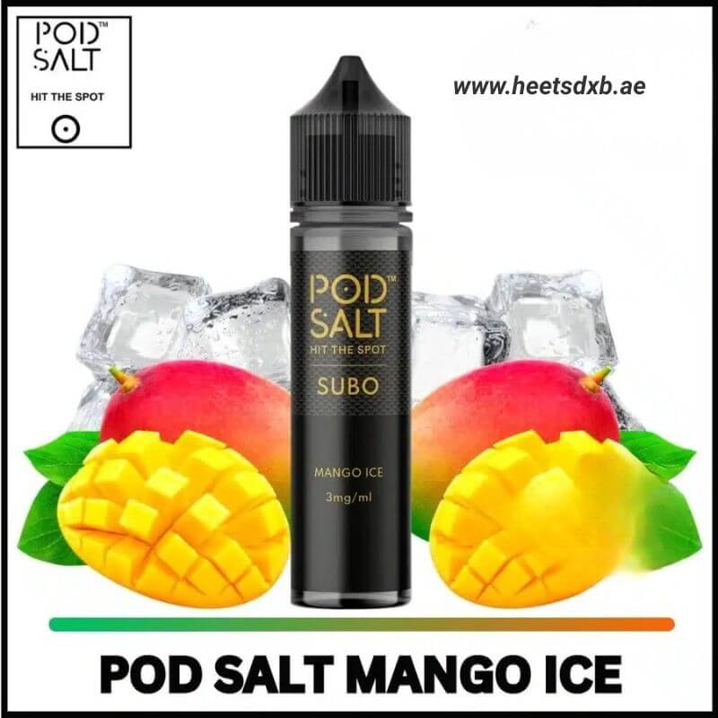 Pod Salt Subo 3MG 50ML E-Juice in Dubai Mango Ice
