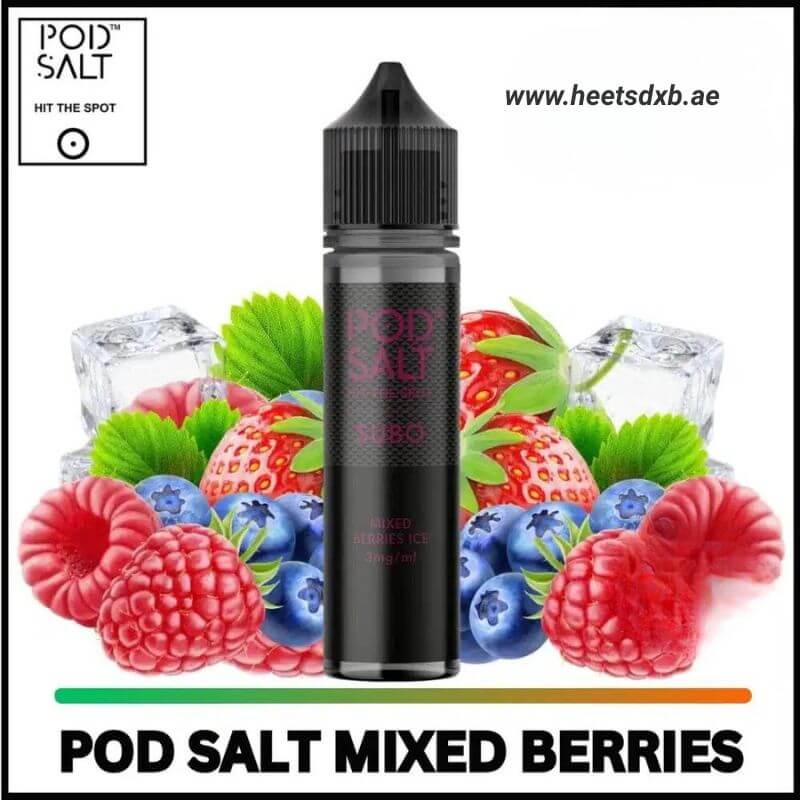 Pod Salt Subo 3MG 50ML E-Juice in Dubai Mixed Berries Ice
