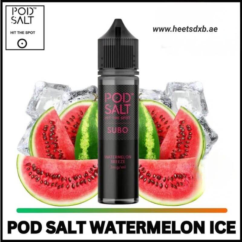 Pod Salt Subo 3MG 50ML E-Juice in Dubai Watermelon Ice