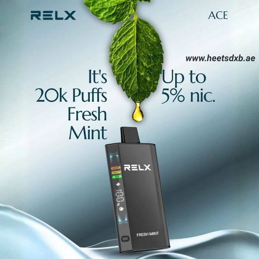 RELX Ace 20000 Puffs Disposable Vape Fresh Mint