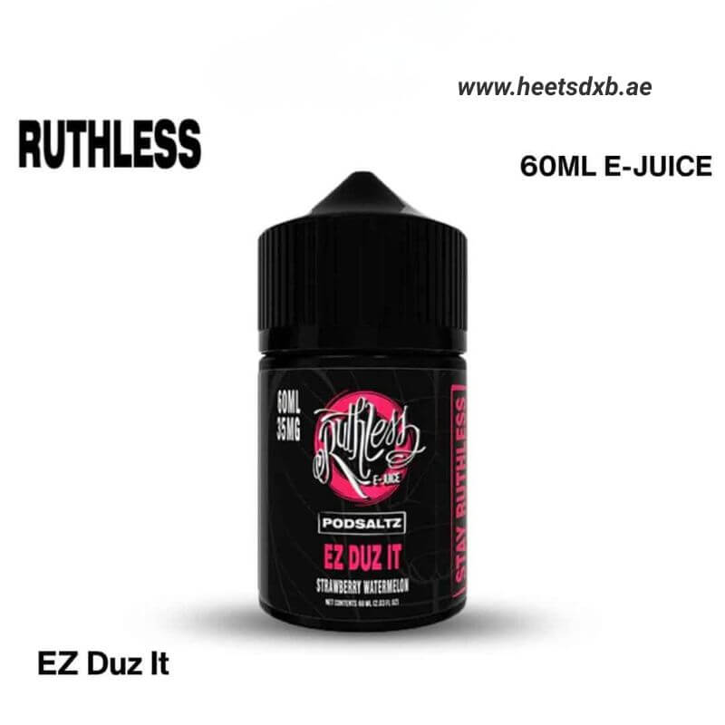 RUTHLESS 60ML E-JUICE Vape Juice in Dubai EZ Duz It
