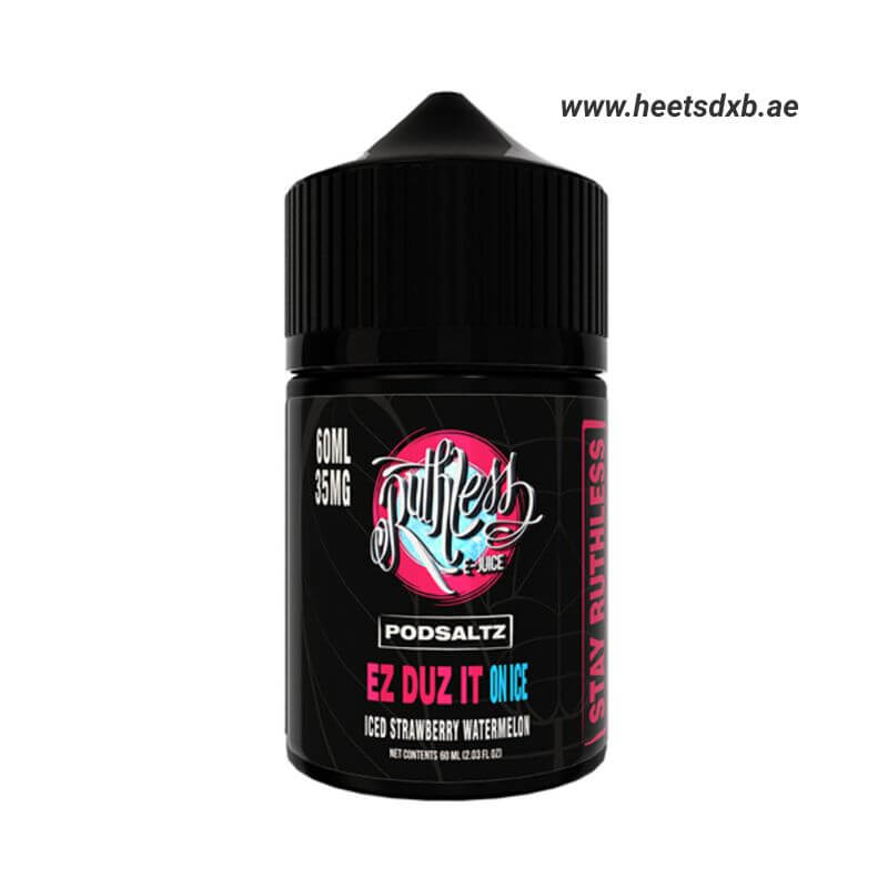 RUTHLESS 60ML E-JUICE Vape Juice in Dubai EZ Duz It Ice 
