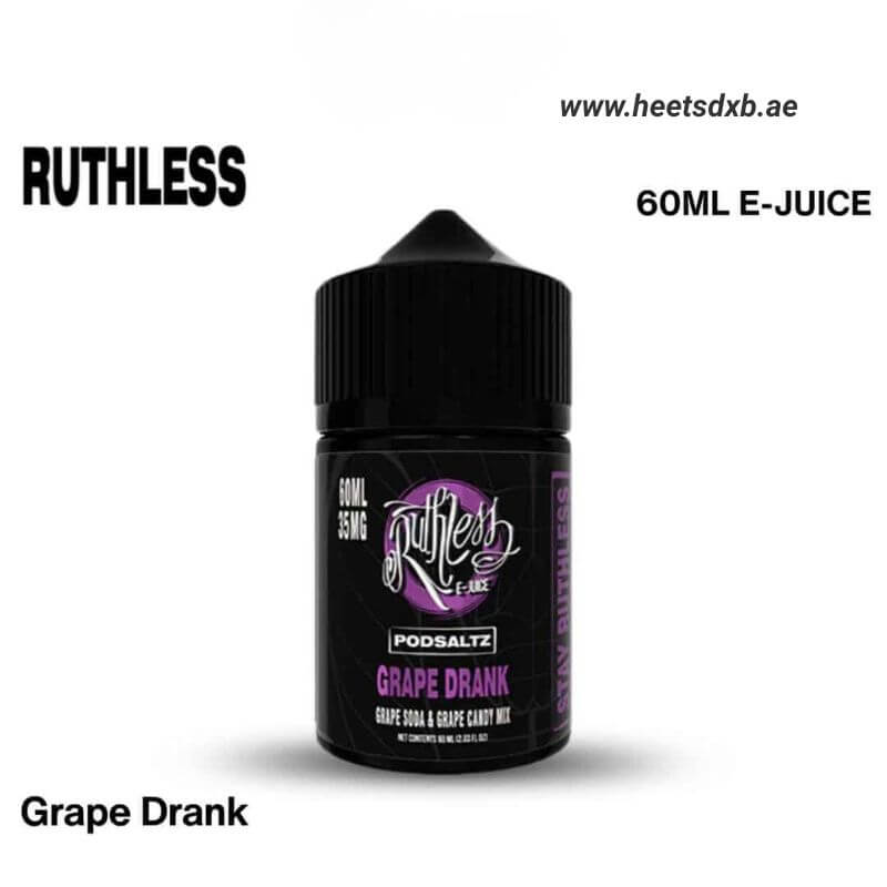 RUTHLESS 60ML E-JUICE Vape Juice in Dubai Grape Drank 
