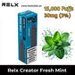 Relx Creator Extra Pods 1pcs Pack Fresh Mint 15000 Puffs