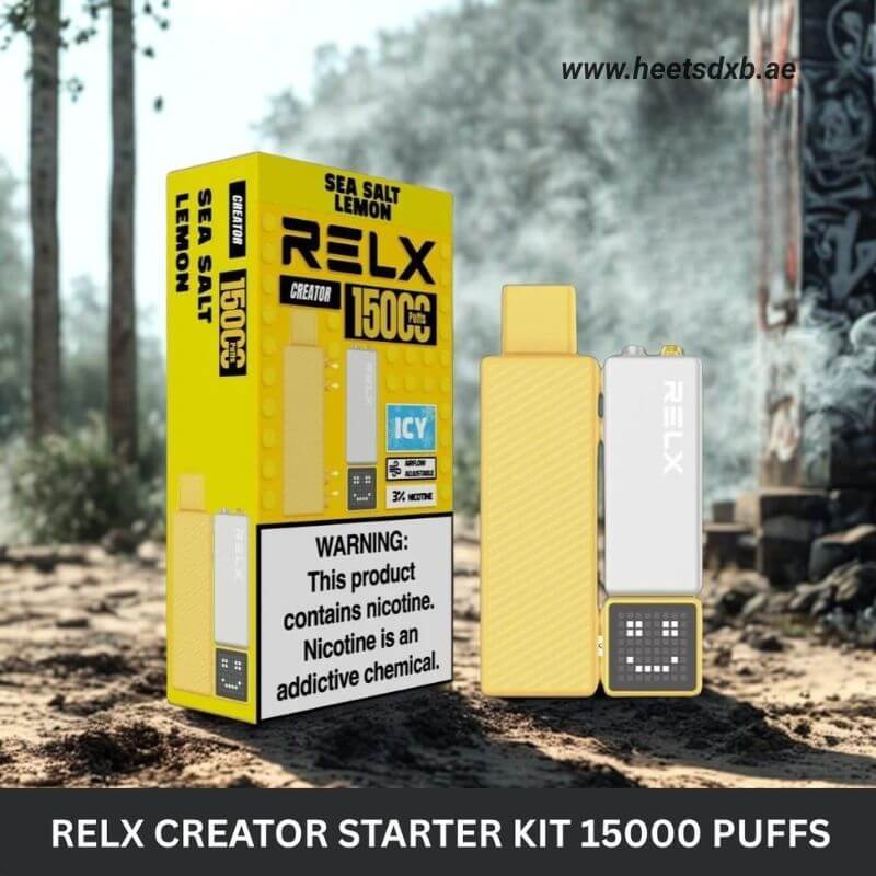 Relx Creator Starter Kit 15000 Puffs Disposable Vape 