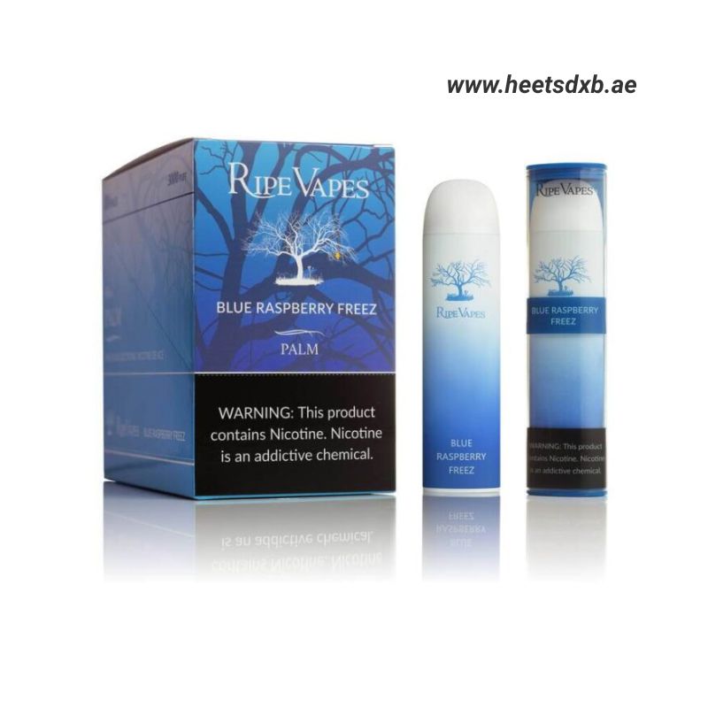 Ripe Vapes Palm 3000 Puffs Disposable Vape In Dubai Blue Raspberry Freez