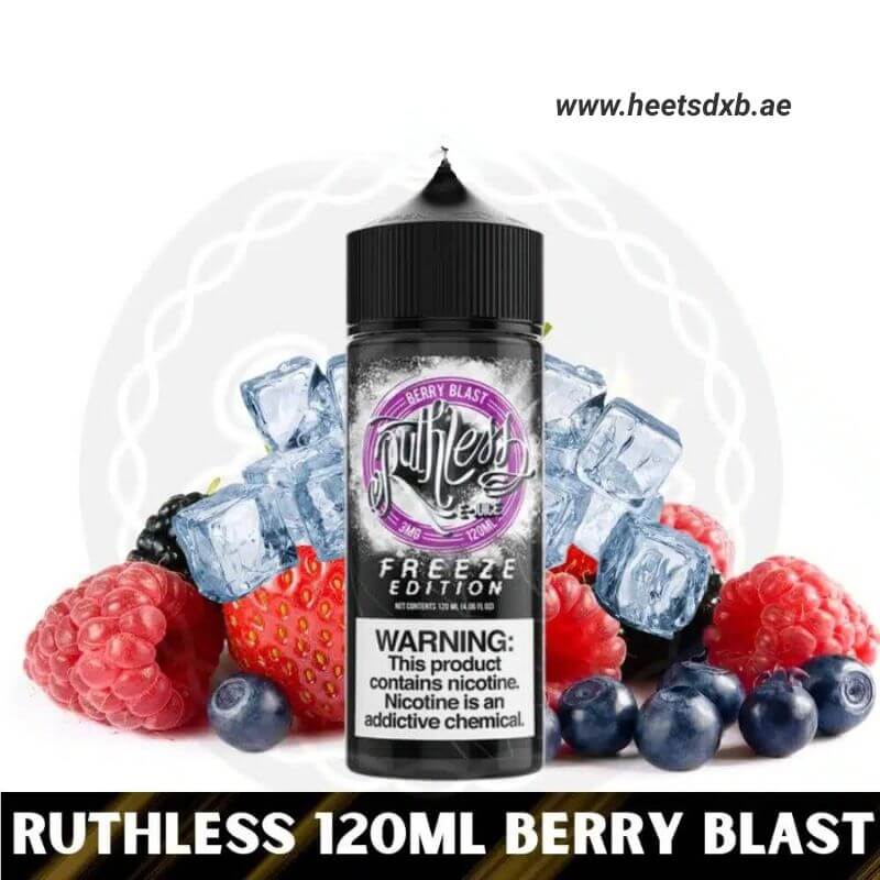 Ruthless E-juice 100ML 3mg in Dubai Freeze Berry Blast

