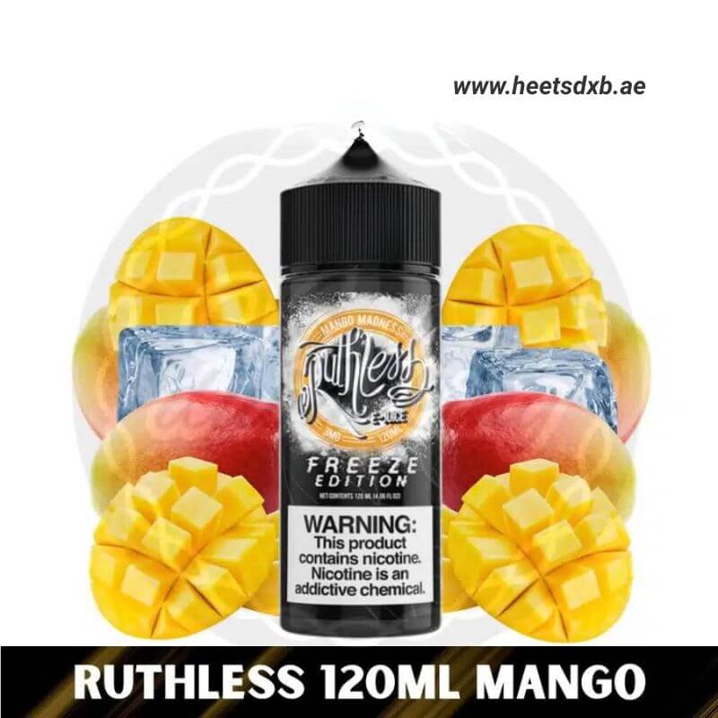 Ruthless E-juice 100ML 3mg in Dubai Freeze Mango Madness
